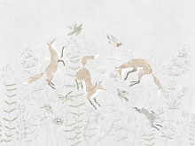 Фотообои под штукатурку Factura FAUNA FOXY 5